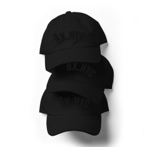The BX NYC Black on Black Hat
