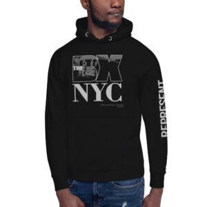 The BXNYC Train Logo Unisex Hoodie